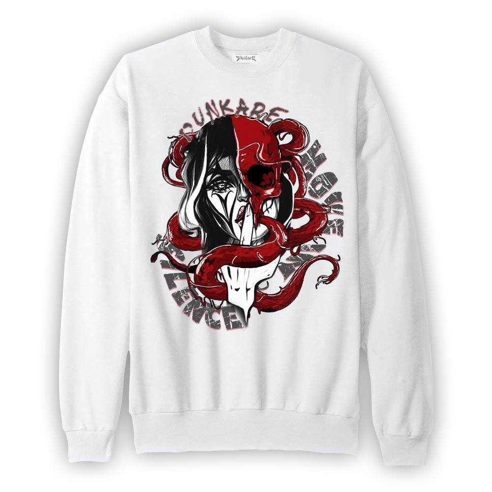 Sweatshirt To match Red Taxi 12s Sweatshirt - Move In Silence Graphic