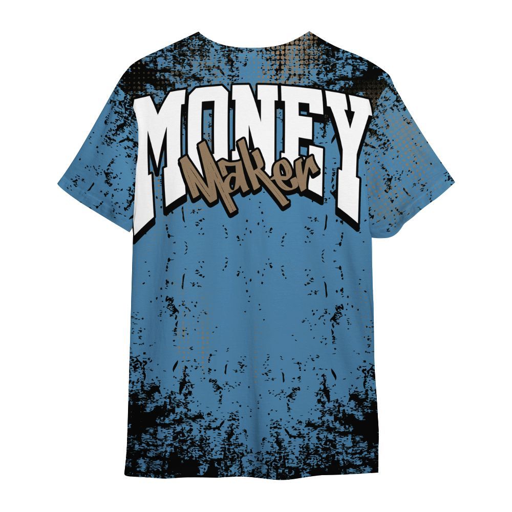 Shirt To Match Air Force 1 Stash - Move In Silence Money Street Retro All Over Print