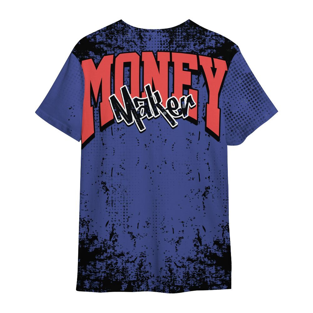 Shirt To Match KD 4 Nerf - Move In Silence Money Street Retro All Over Print
