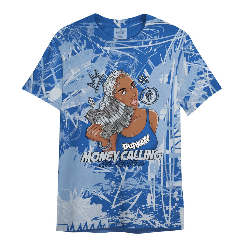 Shirt To Match Low Space Royal 11s - Moneycall Unique Scratched Art Shirt Unisex