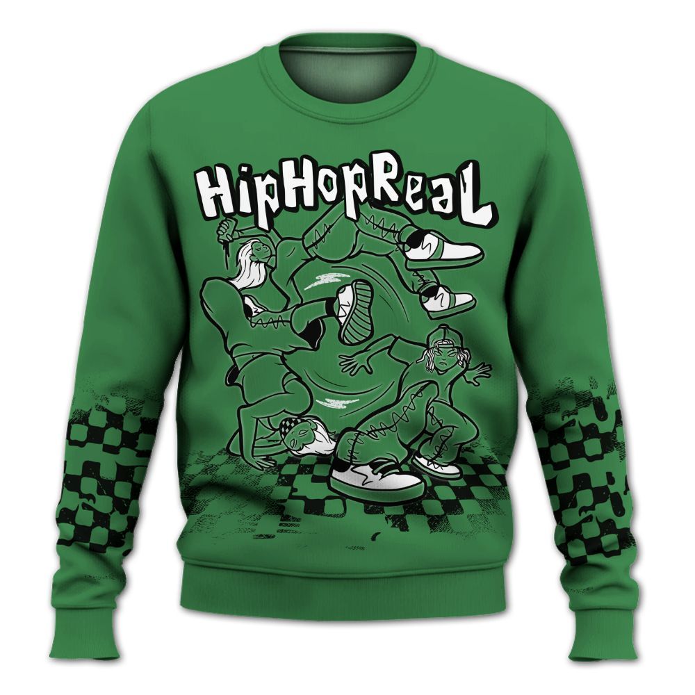 Sweatshirt To Match Lucky Green 1s - Feel Life Street Style All Over Print