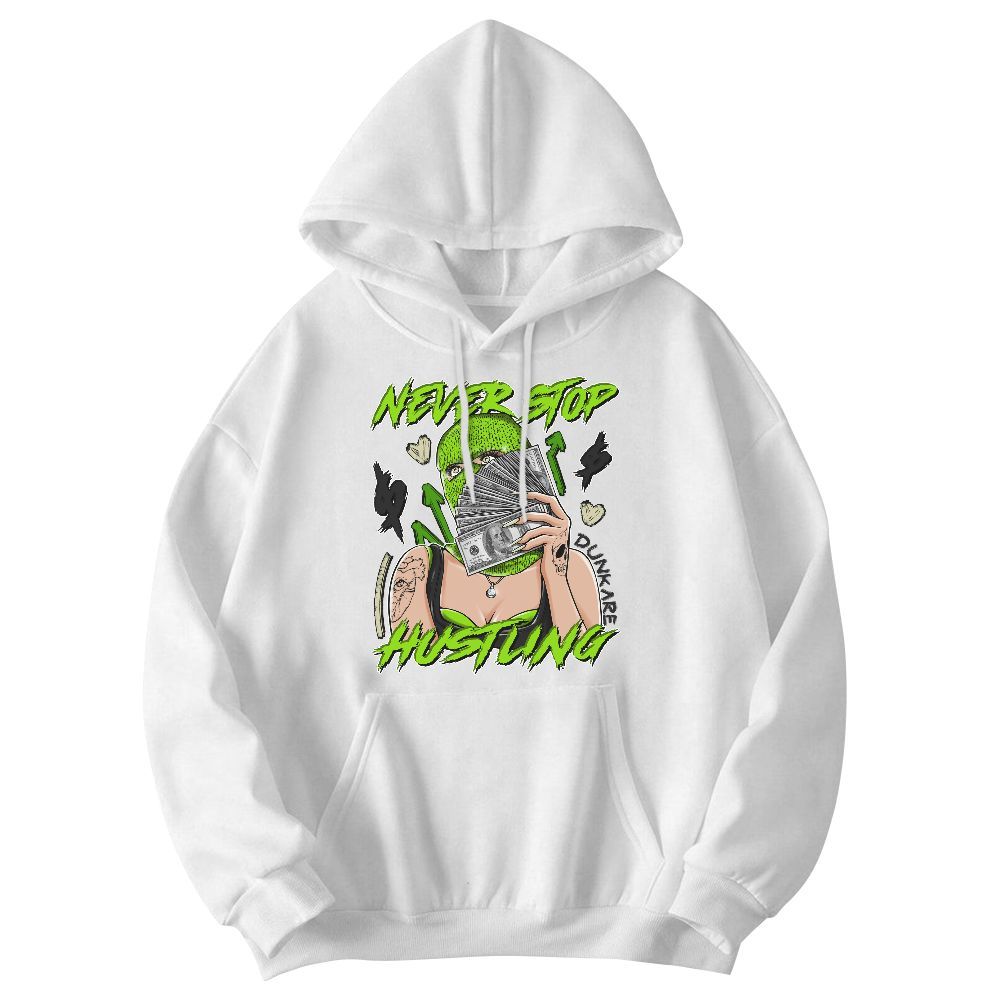 Sweatshirt To Match Electric Green 6s - Hustling Unique Graphic