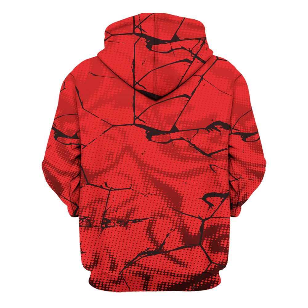 Hoodie To Match Red Thunder 4s - Dislike Us Graphic All Over Print