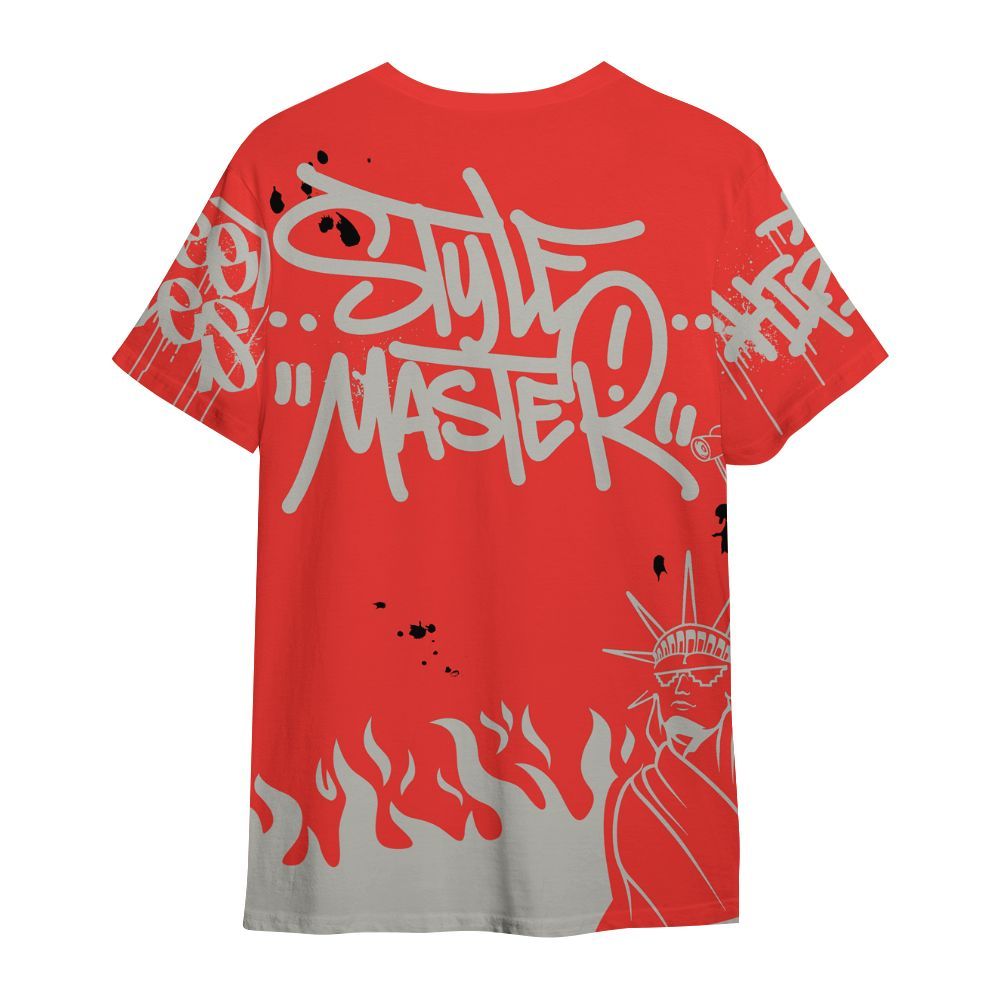 Shirt To Match Vomero 5 Bright Crimson - Graphic Fck Around Find Out All Over Print