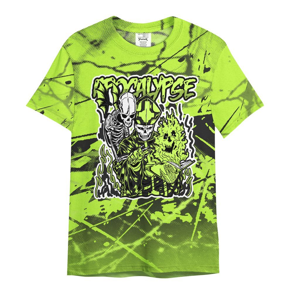 Shirt To Match Air Force 1 Low Dance Volt - Apocalypse Skeleton Profound All Over Print