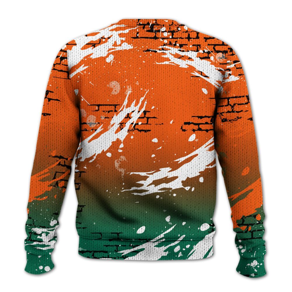 Sweater To Match SoleFly Sail Gorge Green 3s - Values Of Loyalty Drip Graphic