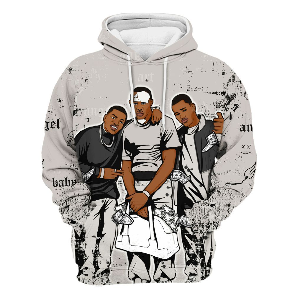 Hoodie To Match The Classic 40s - Paid In Full Money All Over Print