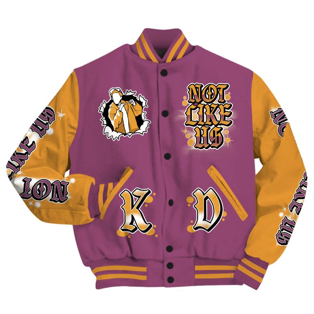 Varsity Jacket To Match High OG Brotherhood 1s - None Like Us Graphic All Over Print