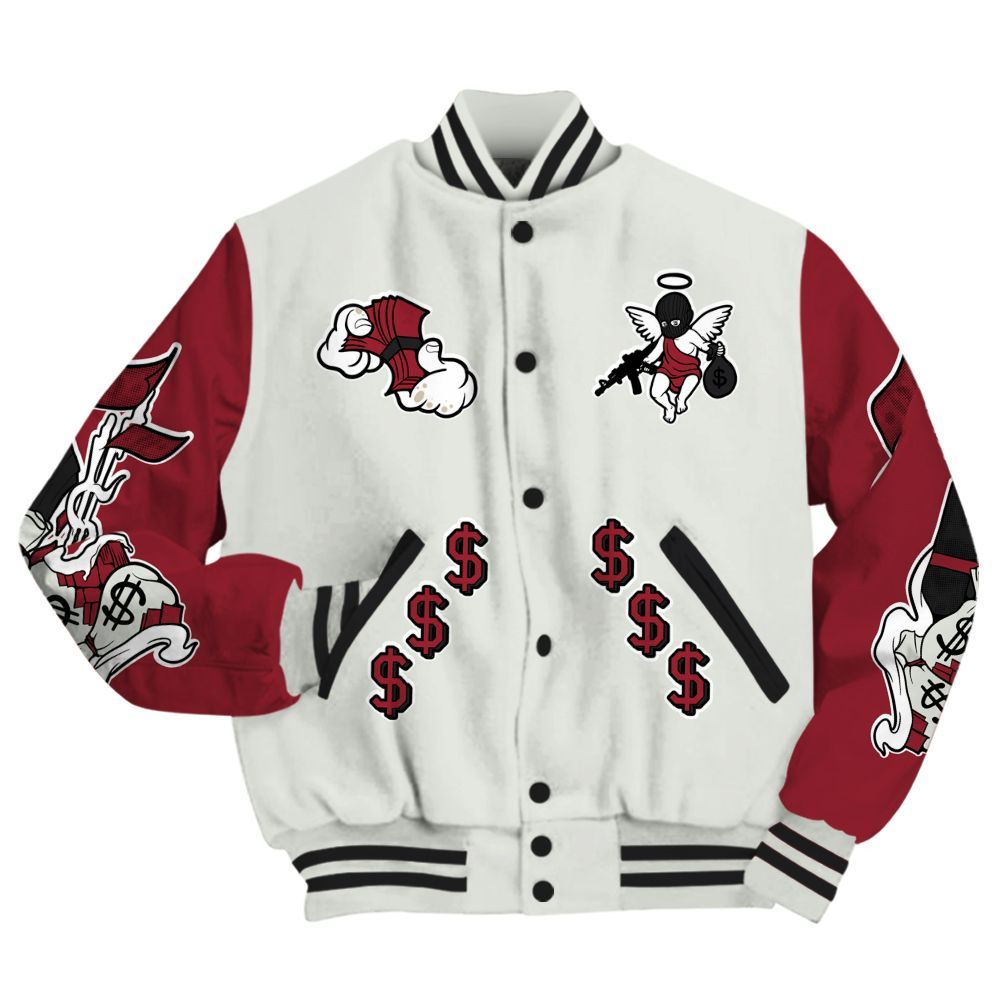 Varsity Jacket To Match Chicago 2025 40s - Ones Move In Silence Graphic All Over Print