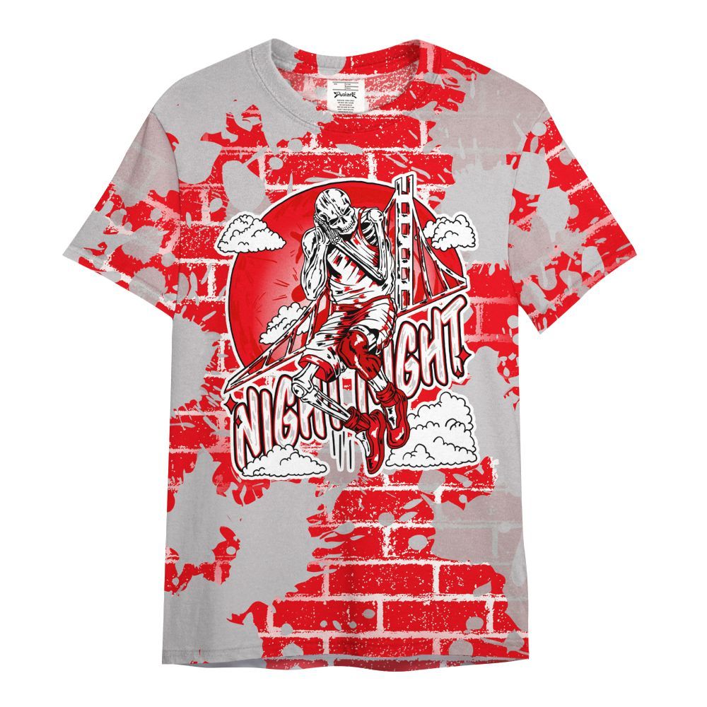 Shirt To Match Air Max 1 Low Poly - Seeya Skeleton Brick All Over Print