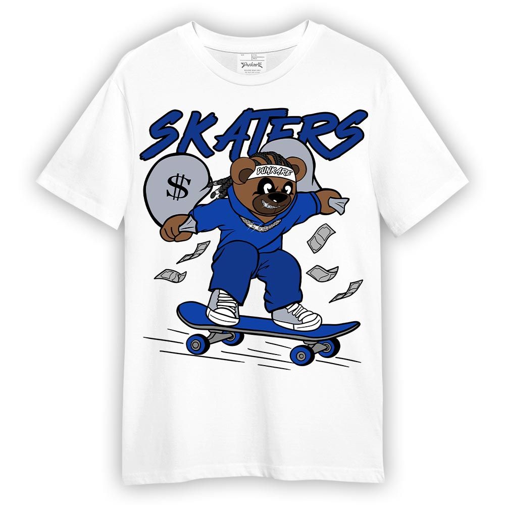 Shirt To Match Air Foamposite One Royal - Skaters Bear Shirt Unisex