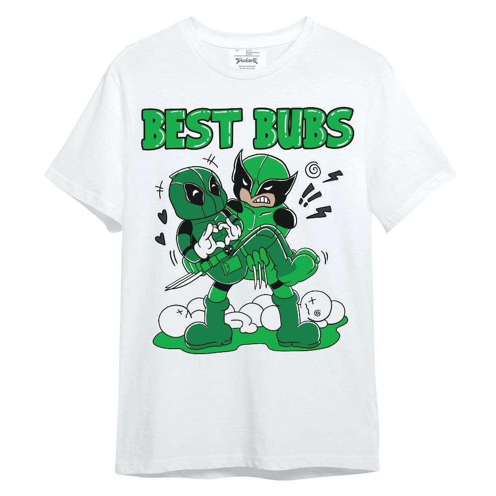 Shirt To Match Lucky Green 5s - Bubs Cartoon Unisex Shirt