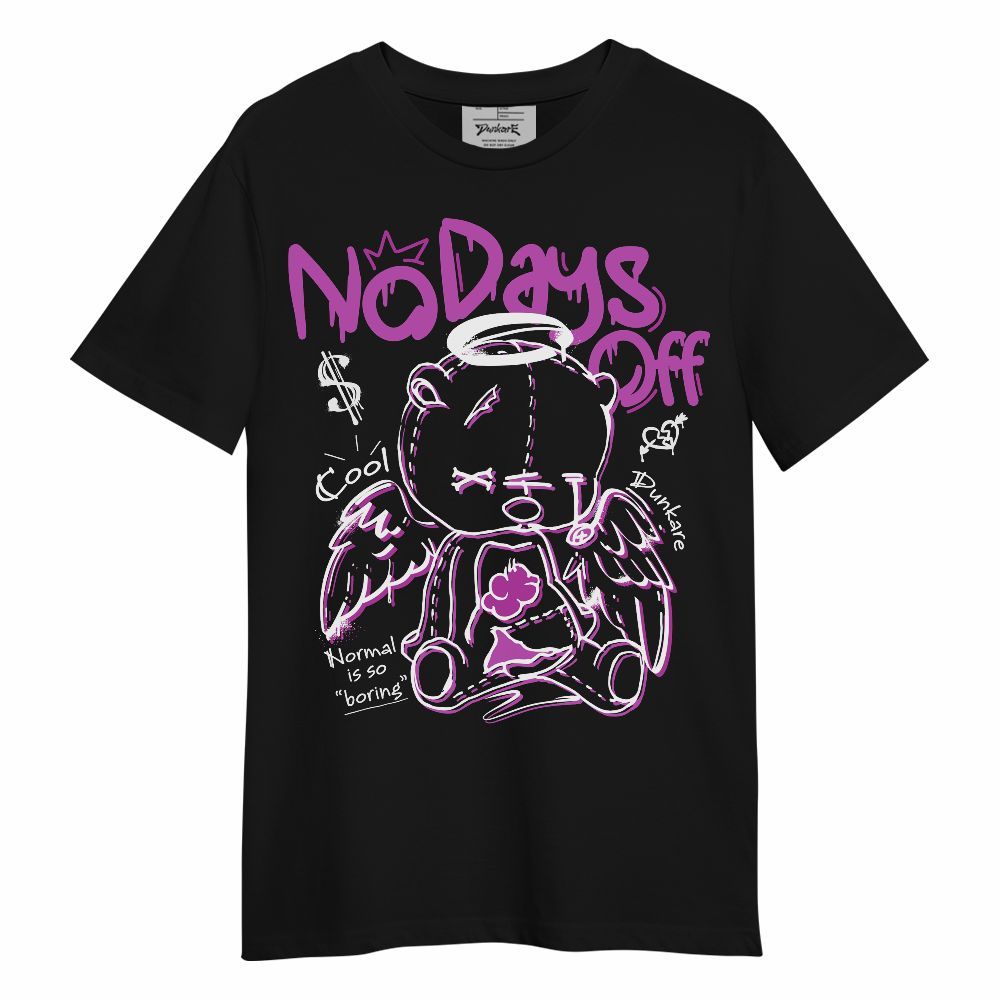 Shirt To Match Hyper Violet 4s - No Days Off Unisex Shirt