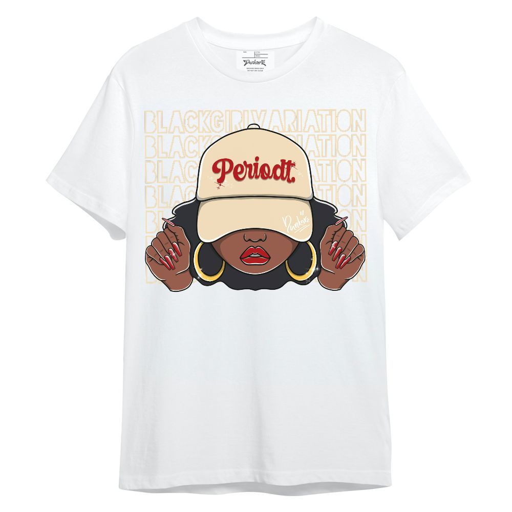 Shirt To Match Dunk Low Strawberry Waffle - Black Girl Variation Unisex Shirt