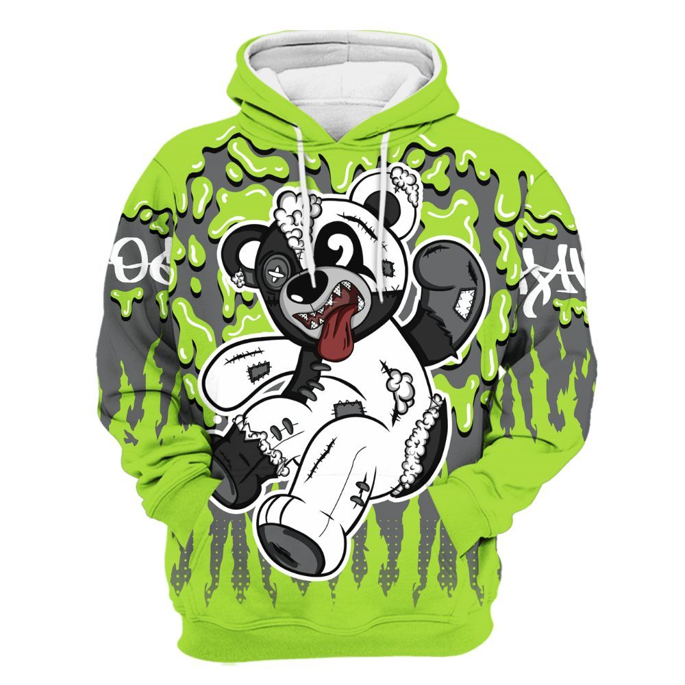 Hoodie To Match Air Max 95 Neon - Havok Bear Dripping All Over Print