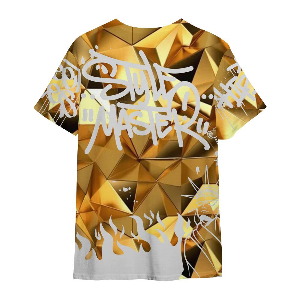 Shirt To Match NET Gold 4s - Graphic Fck Around Find Out All Over Print