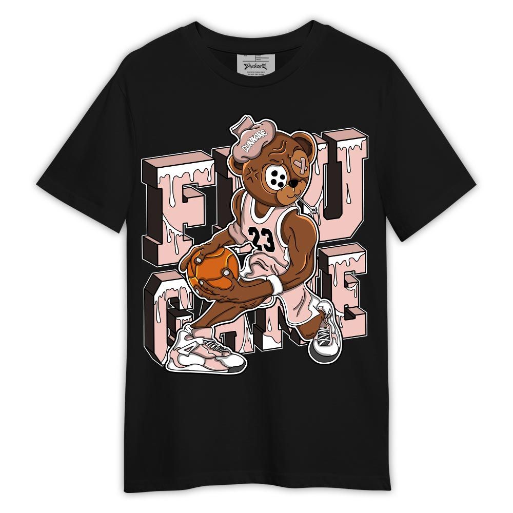 Shirt To Match Low Legend Pink 11s - Graphic Flu Game Bear Shirt Outfit
