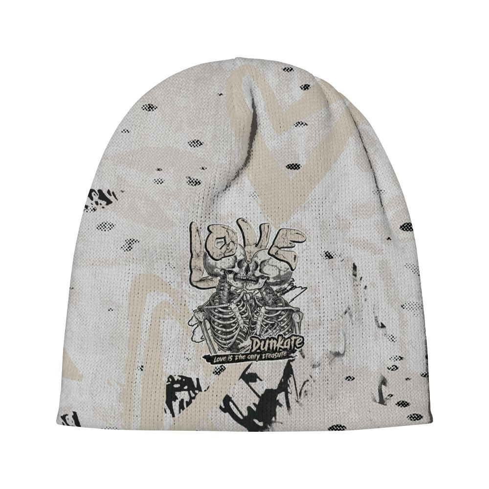 Beanie Hat To Match Retro Reverse Metallic 5s - Skull Love Graphic