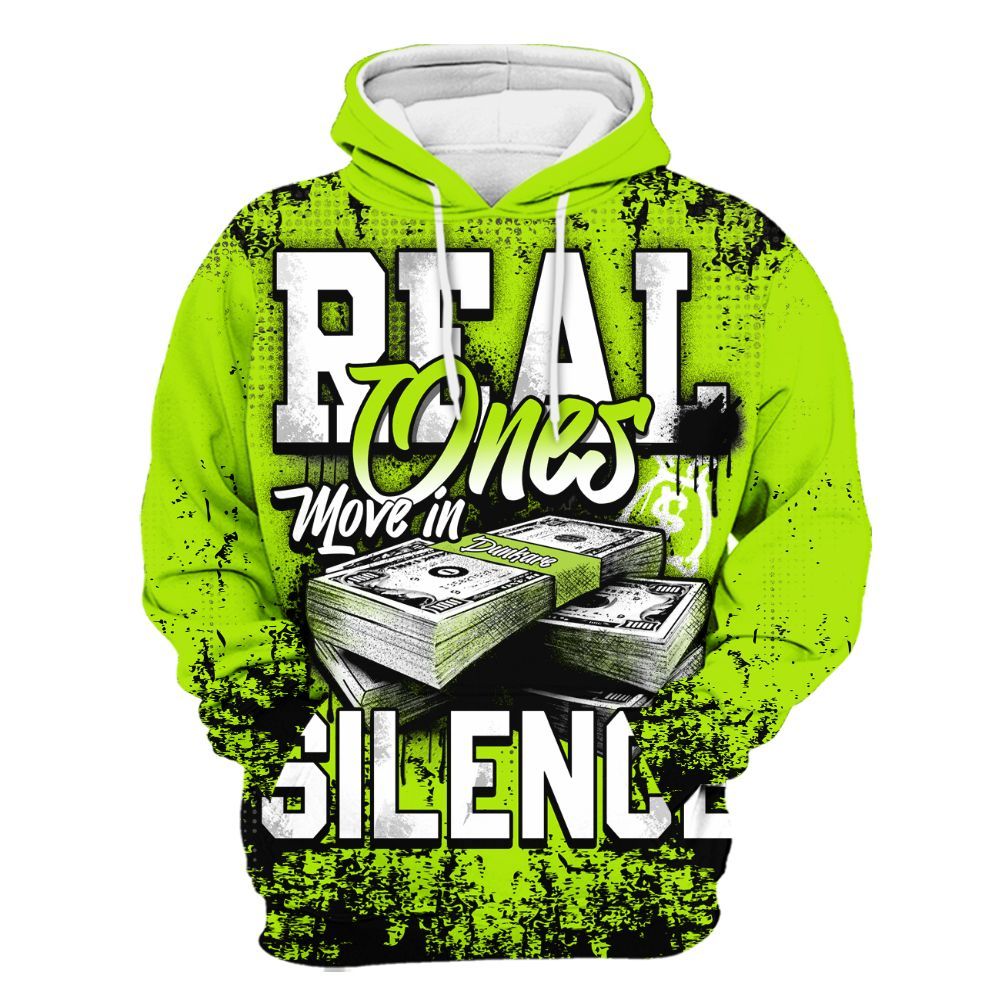 Hoodie To Match Foamposite Voltage Black Air Pro 2026 - Move In Silence Money Street Retro All Over Print