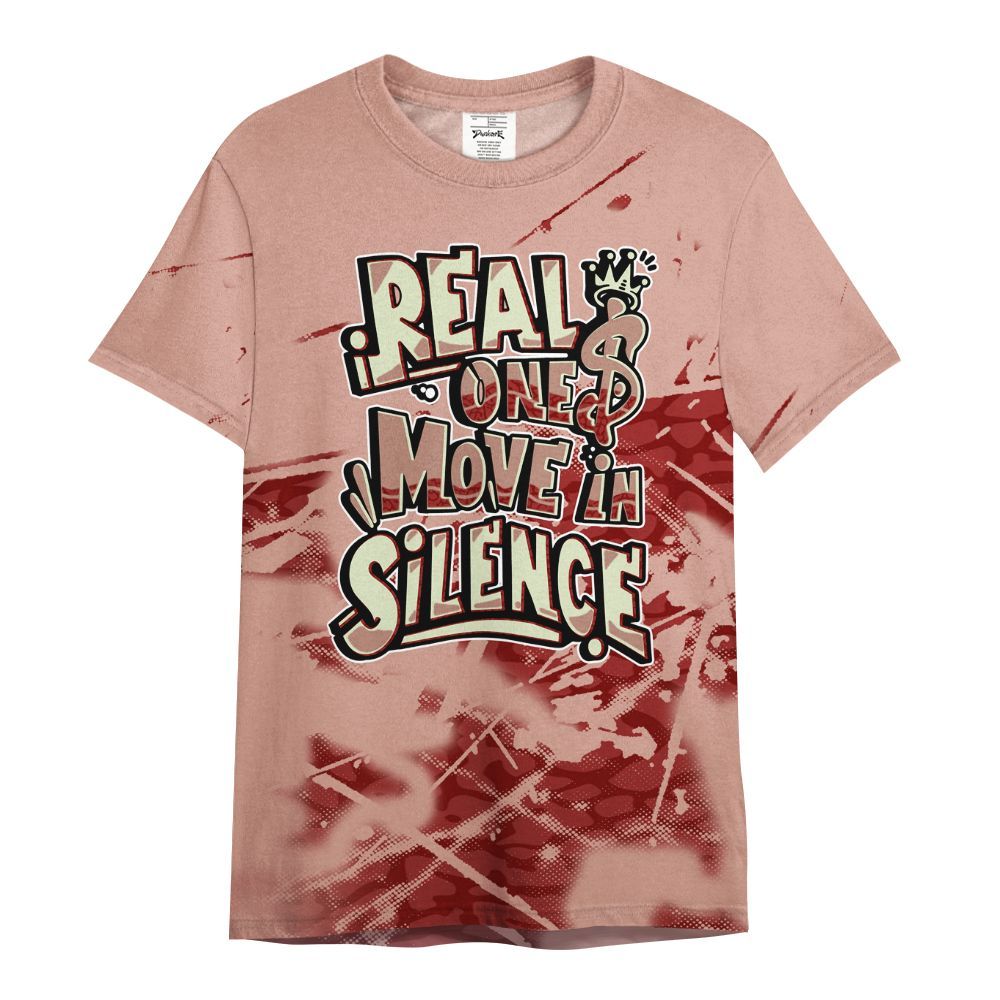 Shirt To Match Valentines Day 3s - Ones Move In Silence Graphic All Over Print