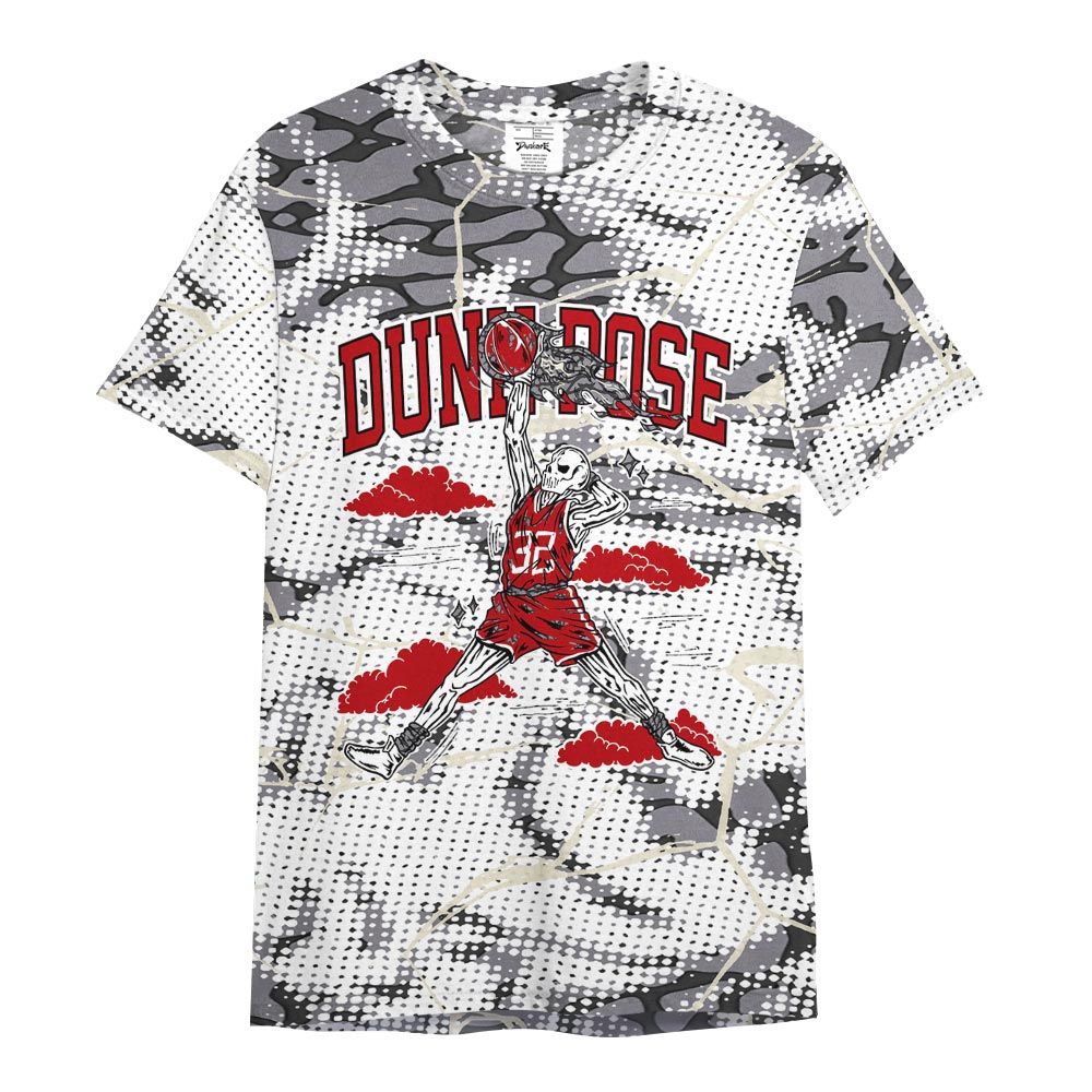 Shirt To Match Cement Grey 3s - Pose Skeleton Crack Shirt Unisex