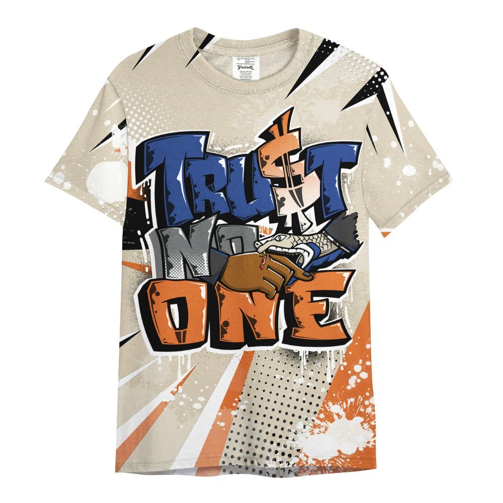 Shirt To Match Air Max 90 Rattan Birch - Poly Trust No One Dripping All Over Print