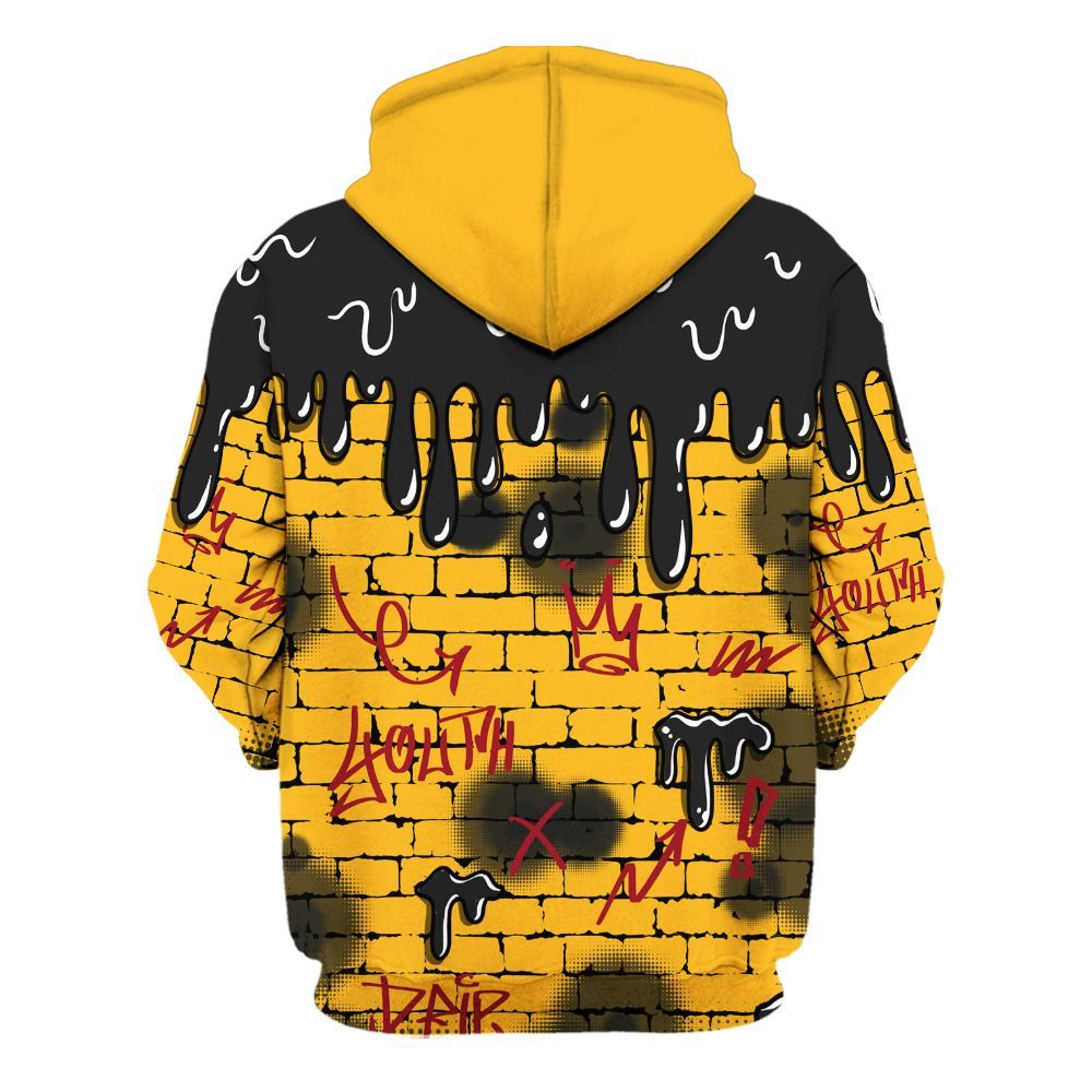 Hoodie To Match White Taxi 12s Shirt, Been Different All Over Print