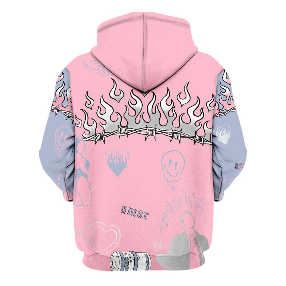 Hoodie To Match Retro 35th Anniversary 5s - Snake Trust No One All Over Print