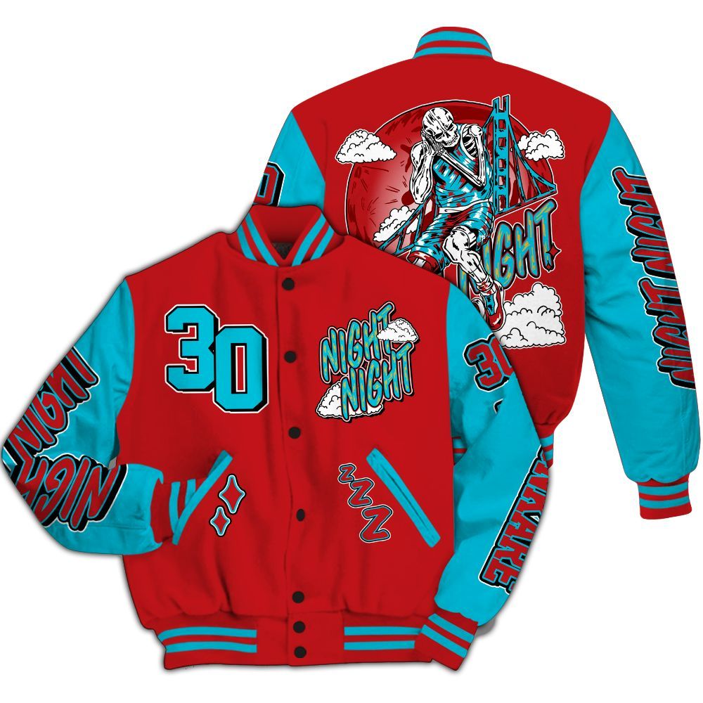 Varsity Jacket To Match Dunk Low Fruity Pebbles - Seeya Skeleton All Over Print