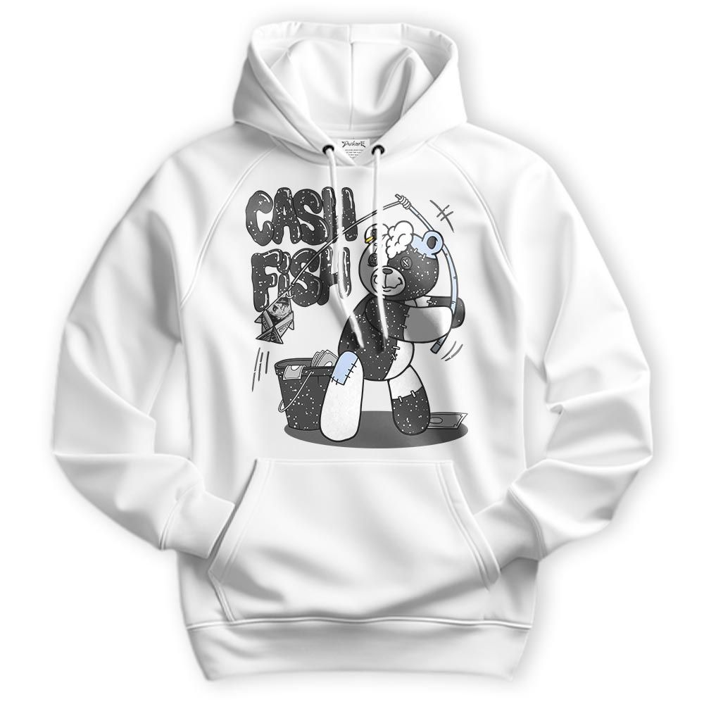 Sweatshirt To Match Reverse Black White 6s Hoodie - Moneys Fish Hugz Hoodie Unisex