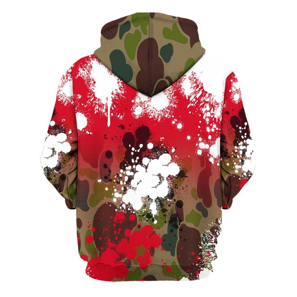 Hoodie To Match Air Max 90 Duck Camo Red - Trust No One Scary All Over Print