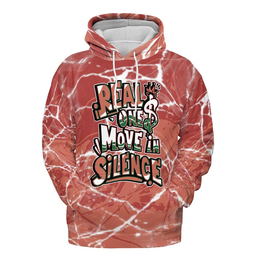 Hoodie To Match Dune Red 13s Hoodie - Ones Move In Silence Graphic Profound Hoodie Unisex