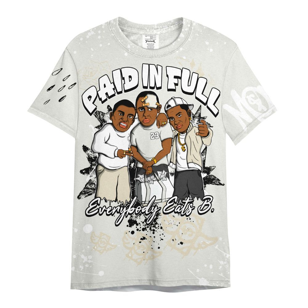 Shirt To Match Grand Finale 11s Shirt, Everybody Paid In Full Crayon All Over Print