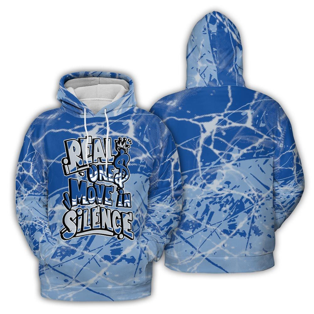 Hoodie To Match Low Space Royal 11s Hoodie - Ones Move In Silence Graphic Profound Hoodie Unisex