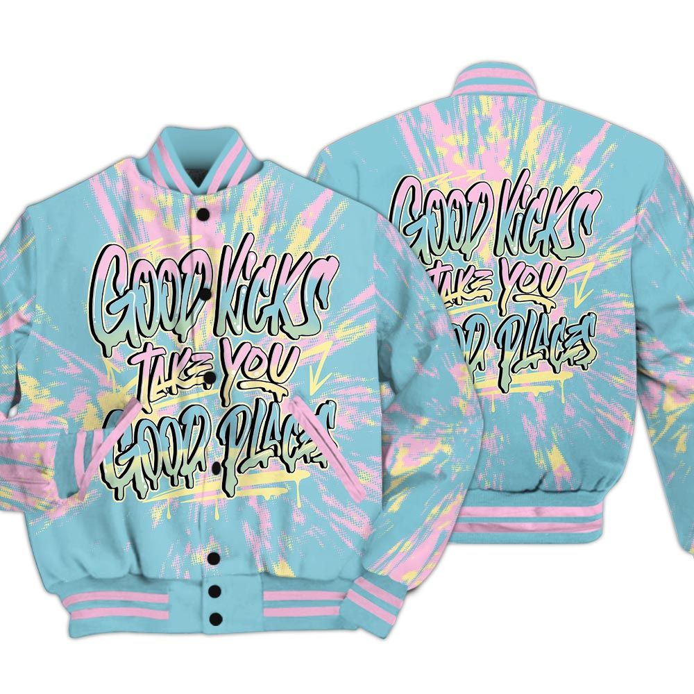 Varsity Jacket To Match SB Dunk Low Visty - Good Kick Good Places Luxury Varsity Jacket Unisex