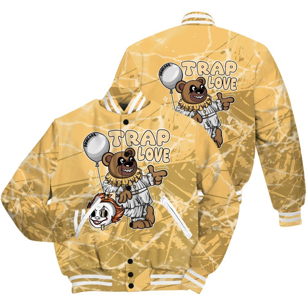 Varsity Jacket To Match Craft Paris 6s Shirt - Trap Loves Bear Profound All Over Print