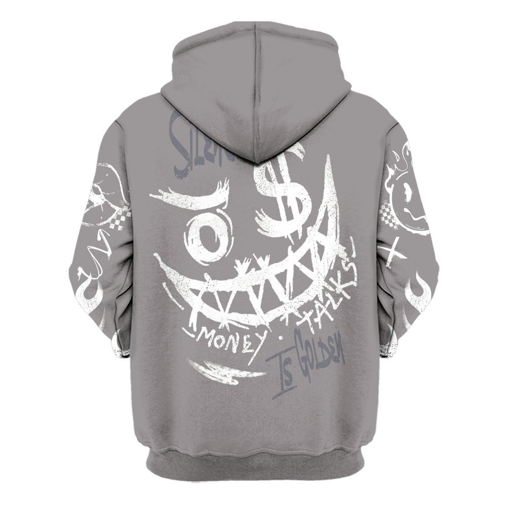Hoodie To Match Cool Grey 11s - Mouth Burning Street Style All Over Print