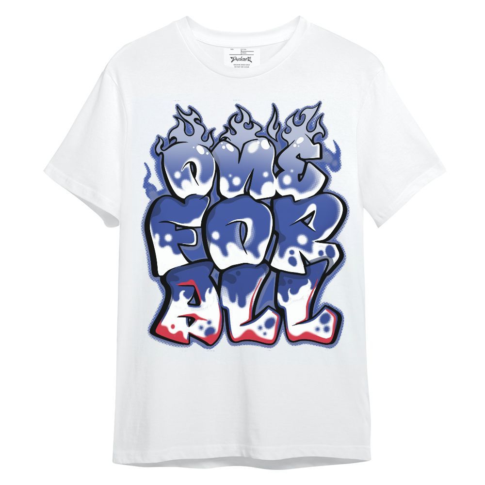Shirt To Match Air Griffey Max USA Red White Blue 1s - Ones For All Graphic Unisex Shirt
