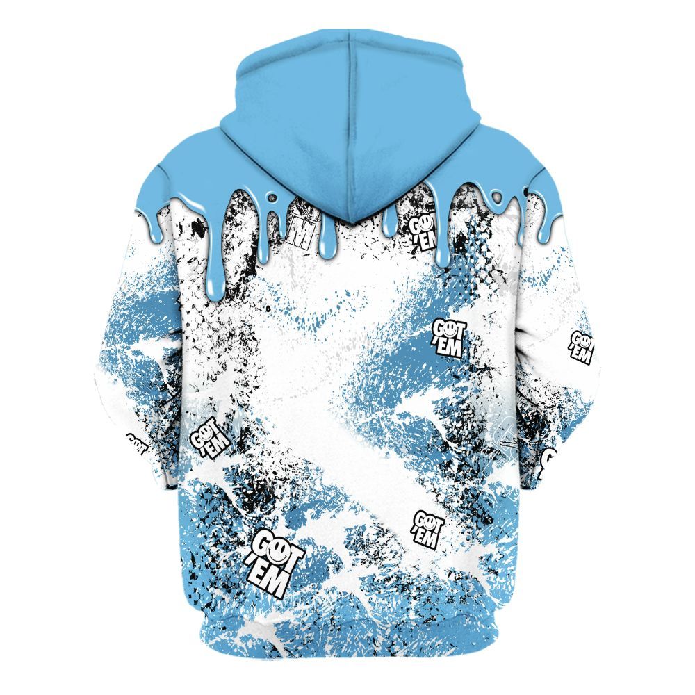 Hoodie To Match Melo 12s - Dripping 23 Drip All Over Print