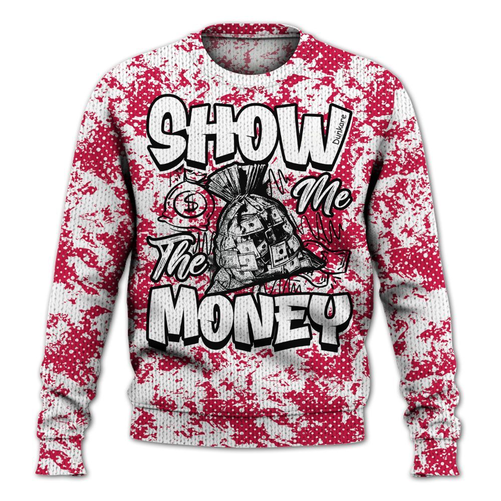 Knitted Sweater To Match Black Toe 14s - Show Me The Money Retro