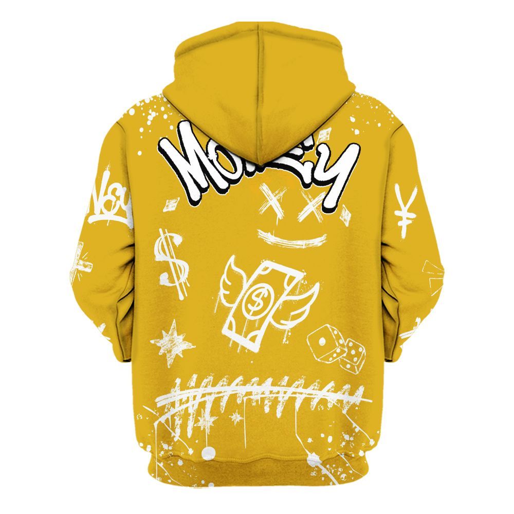 Hoodie To Match Vivid Sulfur 4s - Everybody Paid In Full Crayon All Over Print