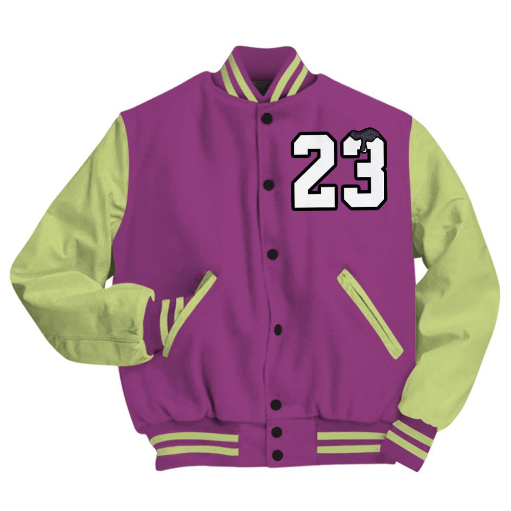 Varsity Jacket To Match Ja 2 Staregazer - Custom Name Number 23 Drip All Over Print
