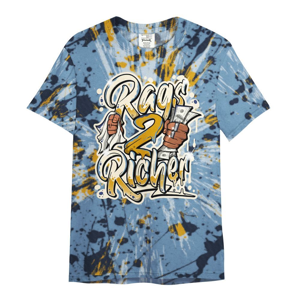 Shirt To Match High OG First In Flight 1s - Rag 2 Rich Graphic Luxury All Over Print