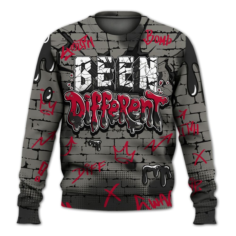 Sweatshirt To Match Shadow 2025 10s Shirt, Been Different All Over Print