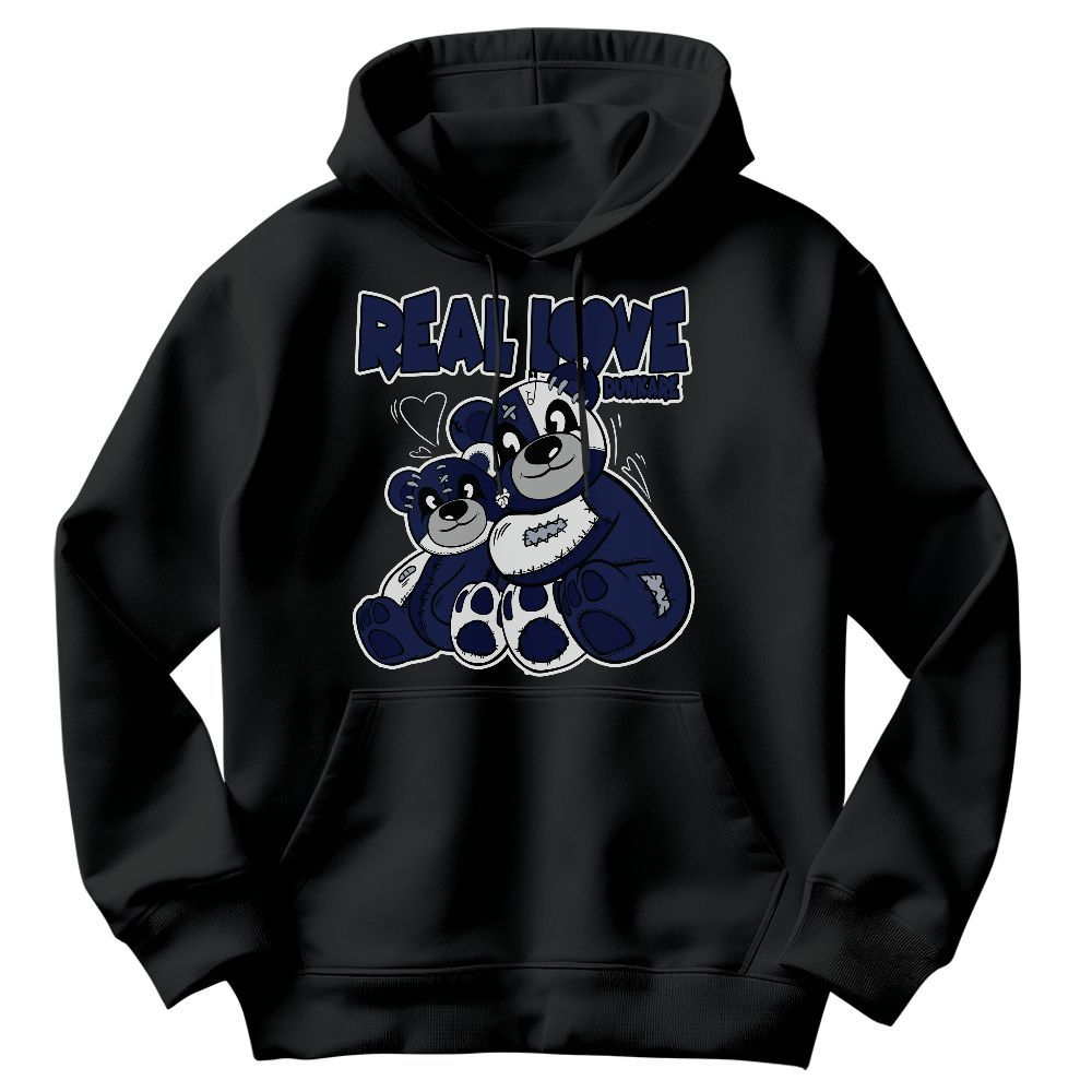 Sweatshirt To Match Midnight Navy 11s - Sincere Fondness Bear Graphic