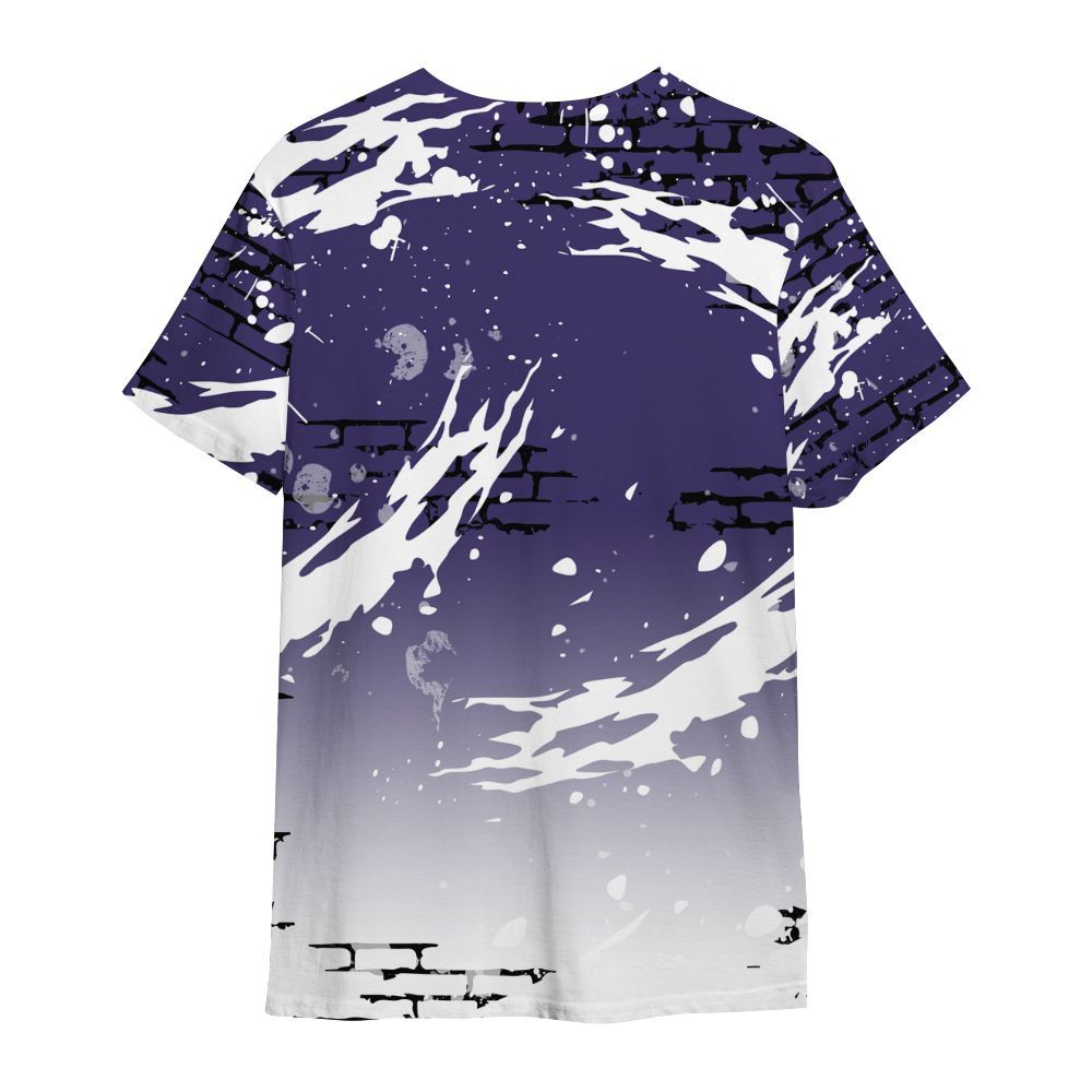 Shirt To Match Retro Court Purple 13s - Values Of Loyalty Drip All Over Print