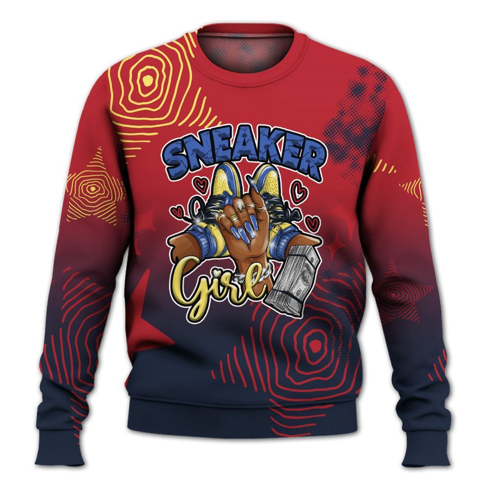 Sweatshirt To Match Dunk Low COJP What The 2024 - Sneakerz Girlz Unique Starz All Over Print