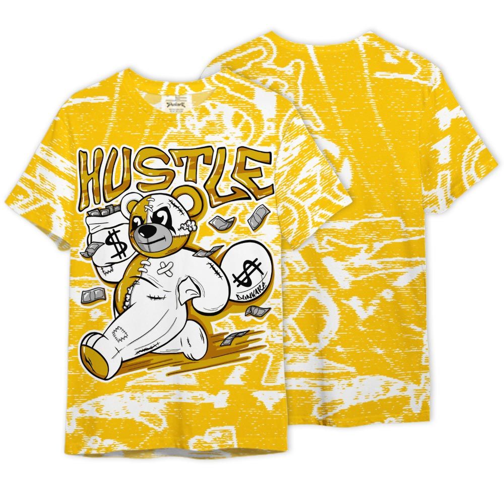 Shirt To Match Vivid Sulfur 4s - Hustles Bear Avant-Garde Shirt Unisex