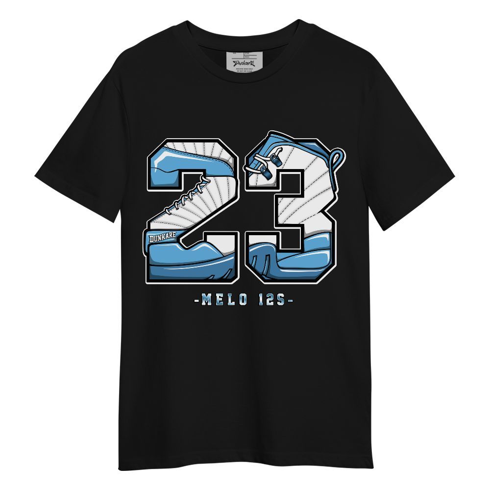 Shirt To Match Melo 12s - Number 23 Style 12s Graphic