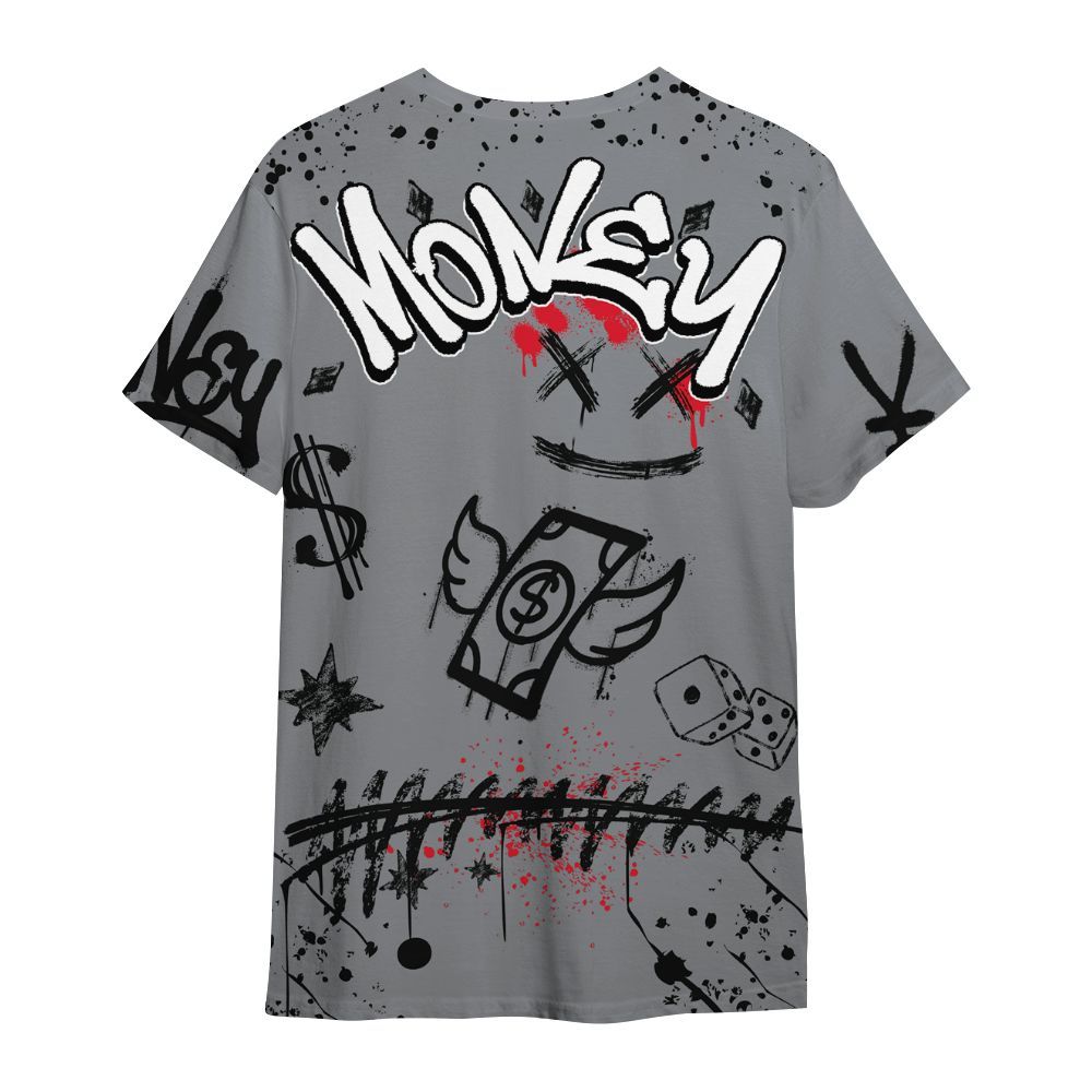 Shirt To Match Black Cement 3s - Everybody Paid In Full Crayon All Over Print
